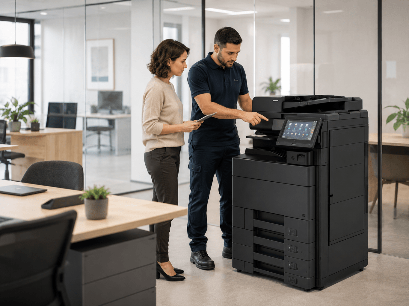 Assistenza e installazione inclusi nel noleggio